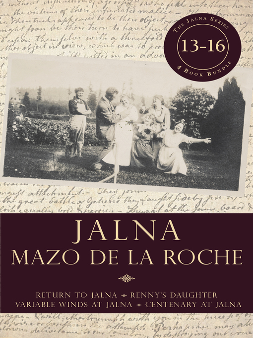 Title details for Jalna by Mazo de la Roche - Available